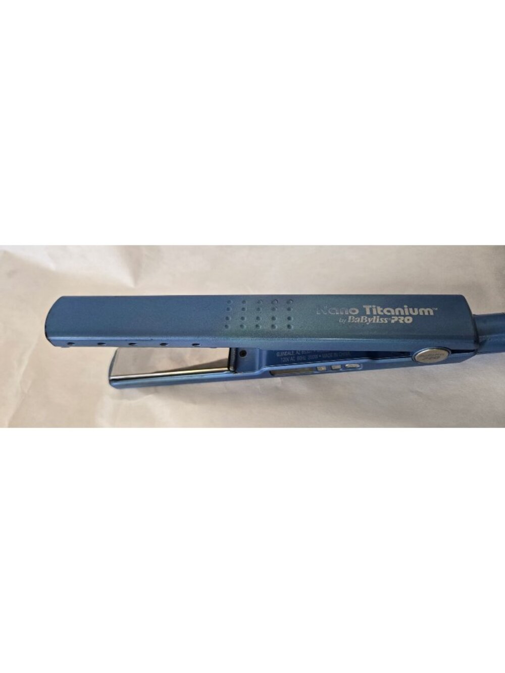 BabylissPRO Digital Ionic Nano Titanium 1.25inch Flat Iron Hair Straightener